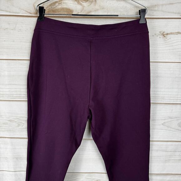 Calvin Klein Purple Elastic Waist Pull On Leggings Size XL - Picture 6 of 9